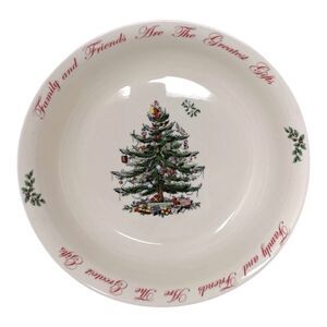 Spode Christmas Tree 2015 Annual Large Serving Bowl Limited Edition 10"